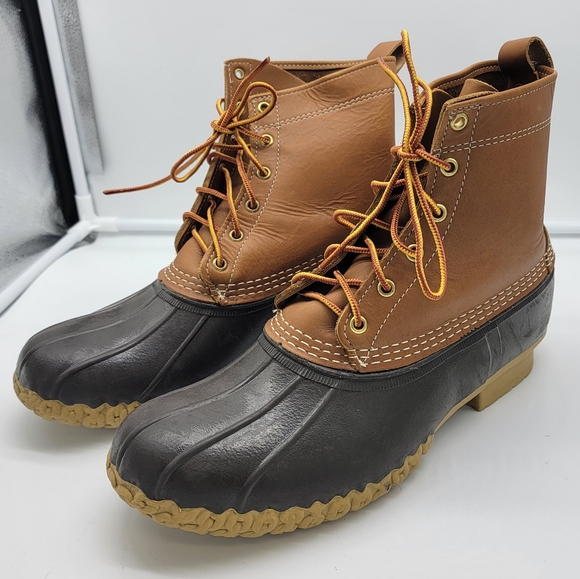 L.L. Bean Shoes Ll Bean Mens 8 Tan Brown Bean Boots Sz I M 1
